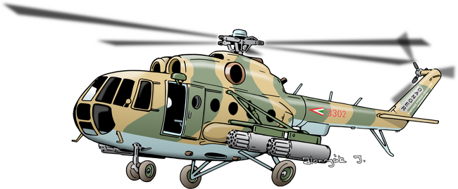 MI-8 helikopter