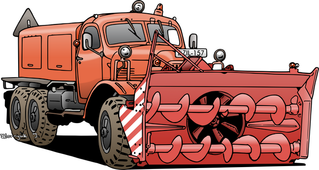 ZIL-157 hómaró