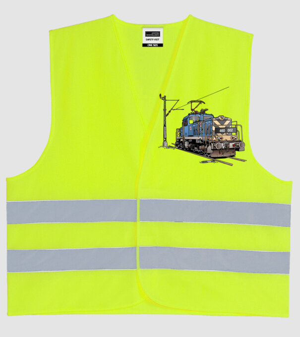  minta neonsárga pólón