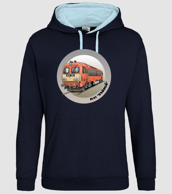  minta sötétkék pólón