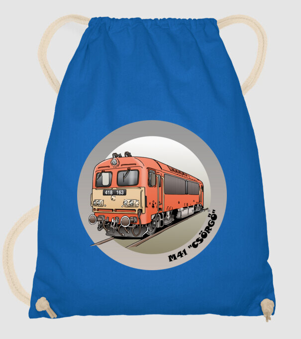  minta királykék pólón