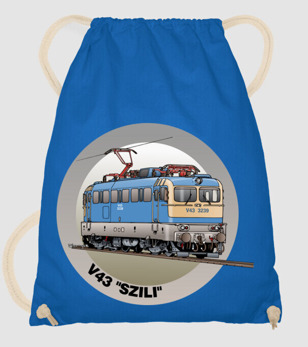  minta királykék pólón