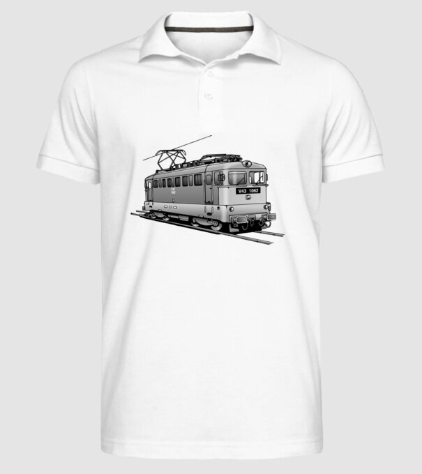  minta fehér pólón