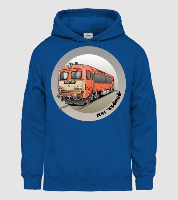  minta királykék pólón