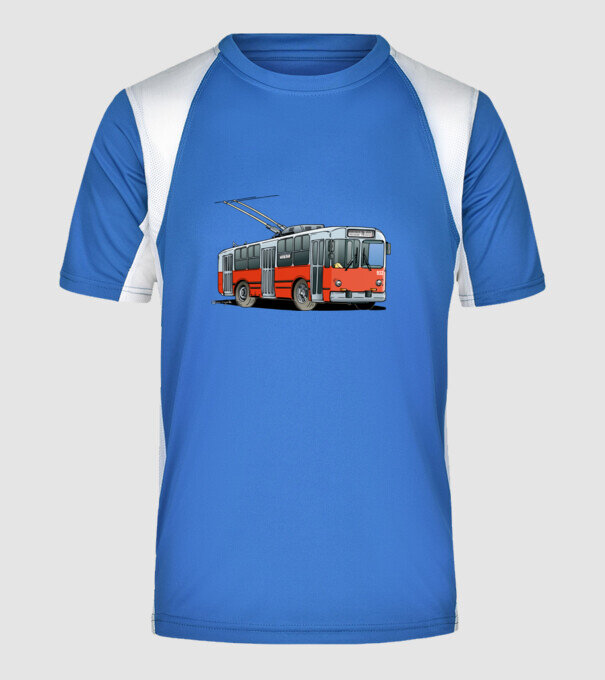 minta királykék pólón